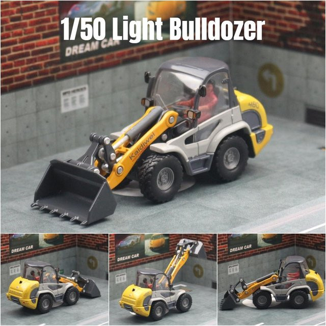 Linyi toy car Leichter Bulldozer LKW, Modell, 1:50, Metall, ab 14 Jahren - Bild 1