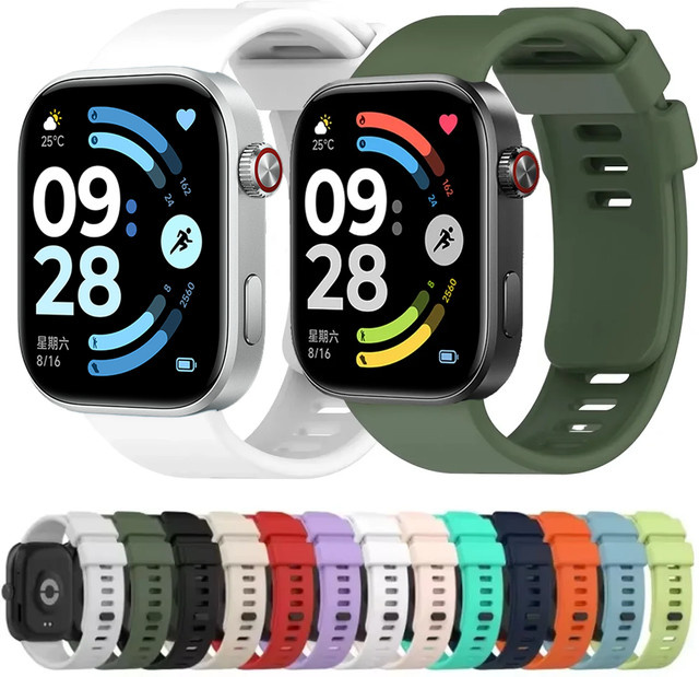 Xiaomi Uhrenarmband Silikon, Schwarz, Unisex - Bild 1