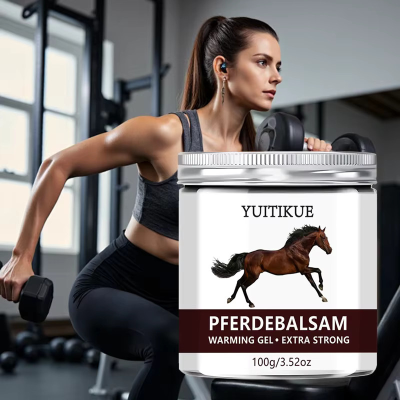 YUITIKUE Pferdebalsam Wärmegel, 100g, Körperpflege - Bild 2