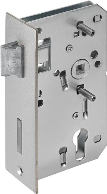 FeNau Einsteckschloss aus verzinktem Stahl in Silber für Tor und Tür - Bild 1