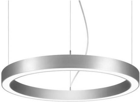Brumberg LED-Pendelleuchte Casambi dimmbar in Silber und Weiß, runde Ringform - Bild 1