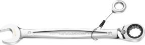Facom Knarren-Ring-Maulschlüssel SLS Kombination Silber 18 mm - Bild 1
