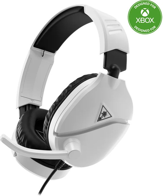 Turtle Beach Recon 70 Gaming-Headset in Weiß mit 3,5 mm Klinkenanschluss für Xbox, PC, PlayStation, Nintendo Switch und Mobile - Bild 1