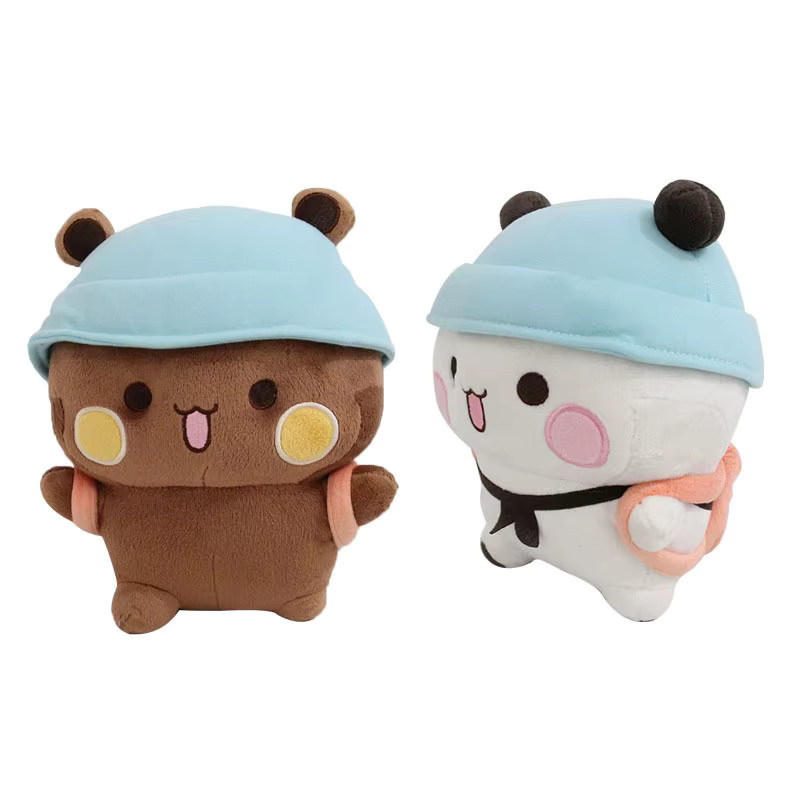 Bandai Bubu und Dudu Panda Bär Plüschtier, 20cm, Puppe, Stofftier - Bild 2