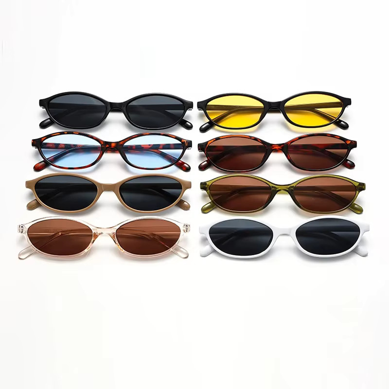 Ah-Mee Sonnenbrille, oval, Vollrand, Kunststoff, multicolor, Unisex - Bild 3