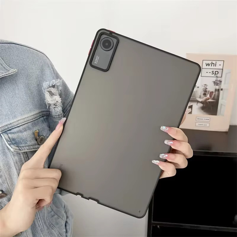 Xiaomi Schutzhülle für Redmi Pad SE 11 Zoll 2023/2025 Transparent Matte Rückseite Stoßfestes Hardcase - Bild 3