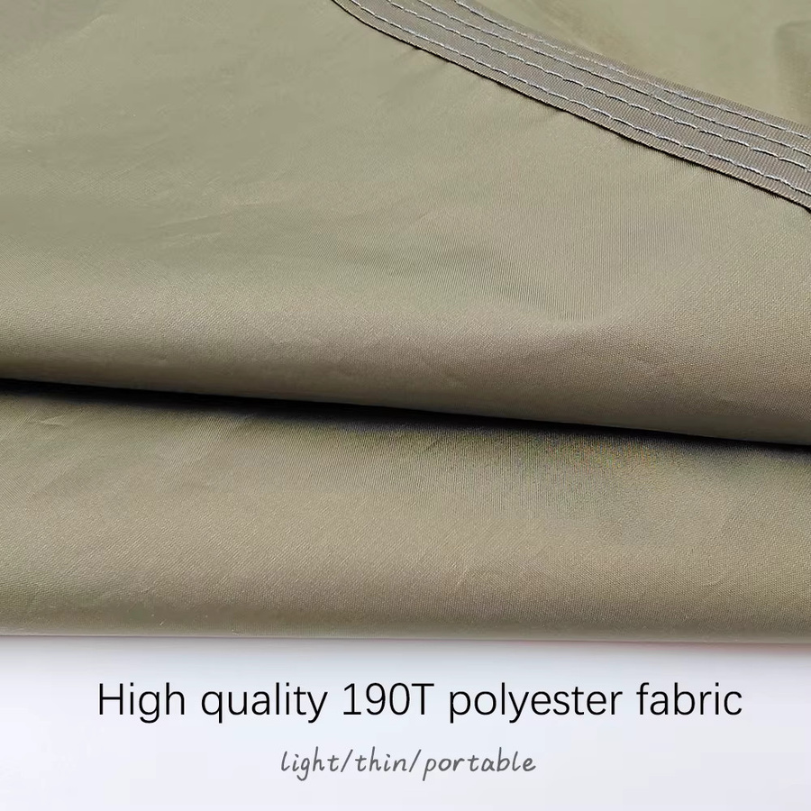 Wasserdichte Sonnenschutzplane von HIDE WALKER mit Silberbeschichtung und UV-Schutz für Outdoor, Camping und BBQ in Silber oder Beige - Bild 3
