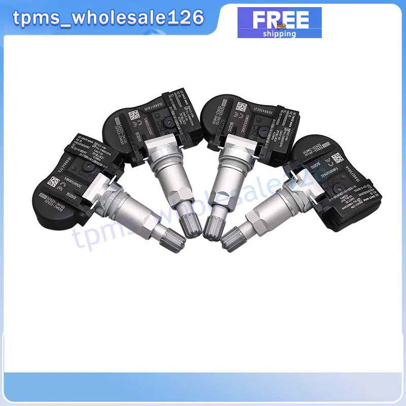 4er-Set GANGLE Reifendrucksensoren TPMS 433MHz für Hyundai Akzent Genesis Solaris und Kia Ceed Sorento II in Schwarz - Bild 2