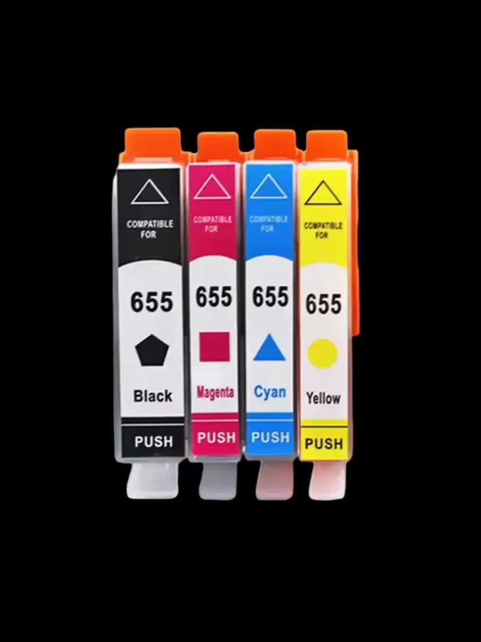 Kompatible HP 655 655XL Tintenpatrone Multicolor für HP DeskJet 3525 4615 4625 5525 6520 6525 6625 Drucker - Bild 3
