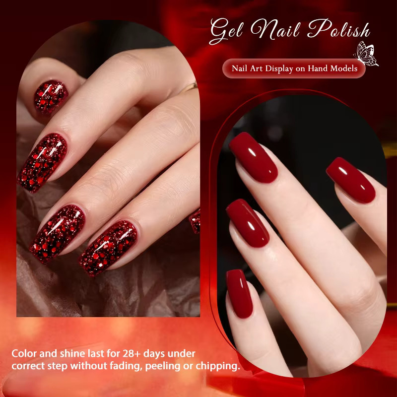MEET ACROSS Gel-Nagellack, 10,3 ml, HEMA und TPO frei - Bild 5
