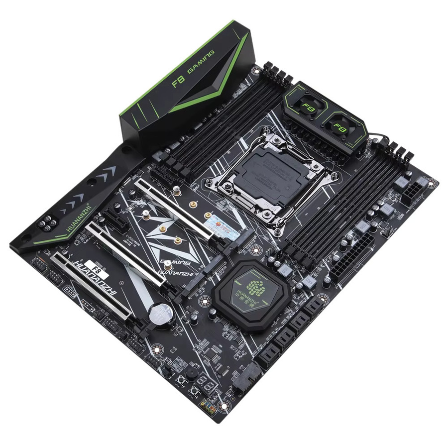 Huananzhi X99 F8 Motherboard für Intel LGA2011-3 mit 8-Kanal DDR4 und SATA 3.0 in Schwarz - Bild 3