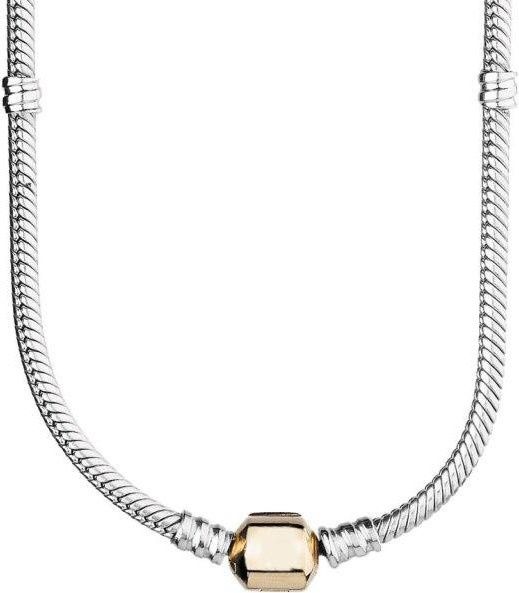 Halskette Schlangenkette, 925 Sterling Silber, 60cm, Unisex - Bild 1