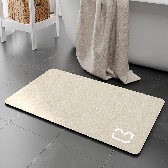 Rutschfeste Badezimmer Matte von Yiran Furniture, saugfähig und schnell trocknend, B/B: 40 x 60 cm - Bild 1