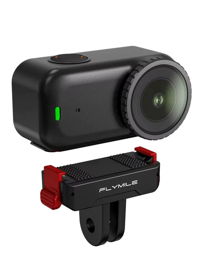 Flymile Schnellwechselbasis-Magnetadapter für DJI OSMO Action 6 in Schwarz als Zubehör Verlängerungshalterungsplatte - Bild 6