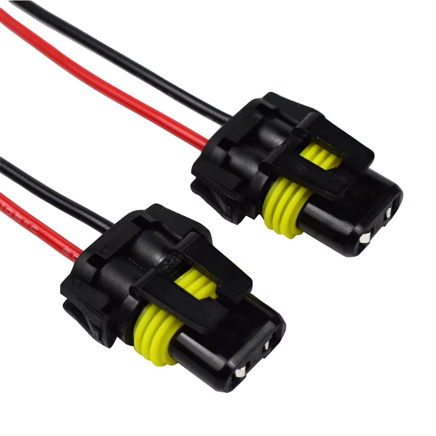 ATUOTIN Glühlampenfassung Set für Auto-Scheinwerfer und Nebelscheinwerfer, 2/4 Stück, Plug-and-Play Buchsenadapter für 9005 9006 HB4 HB3 H10, Schwarz - Bild 4