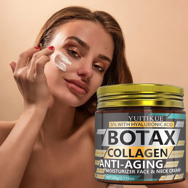 YUITIKUE Botax Kollagen Anti-Aging Creme, 60g, Hyaluronsäure, Reife Haut - Bild 1