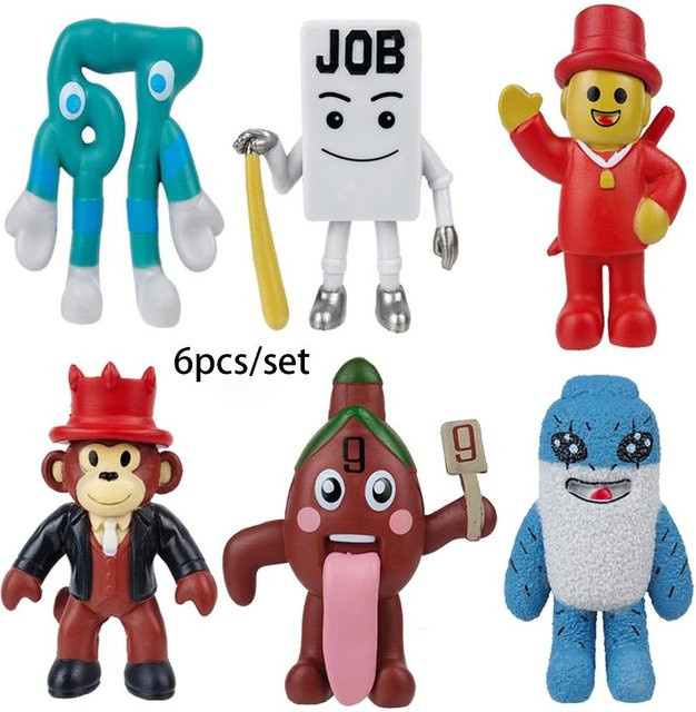 Yiran toy 1 Steal A Brainrot Anime Figur 6-teiliges Set ab 3-6 Jahren - Bild 1