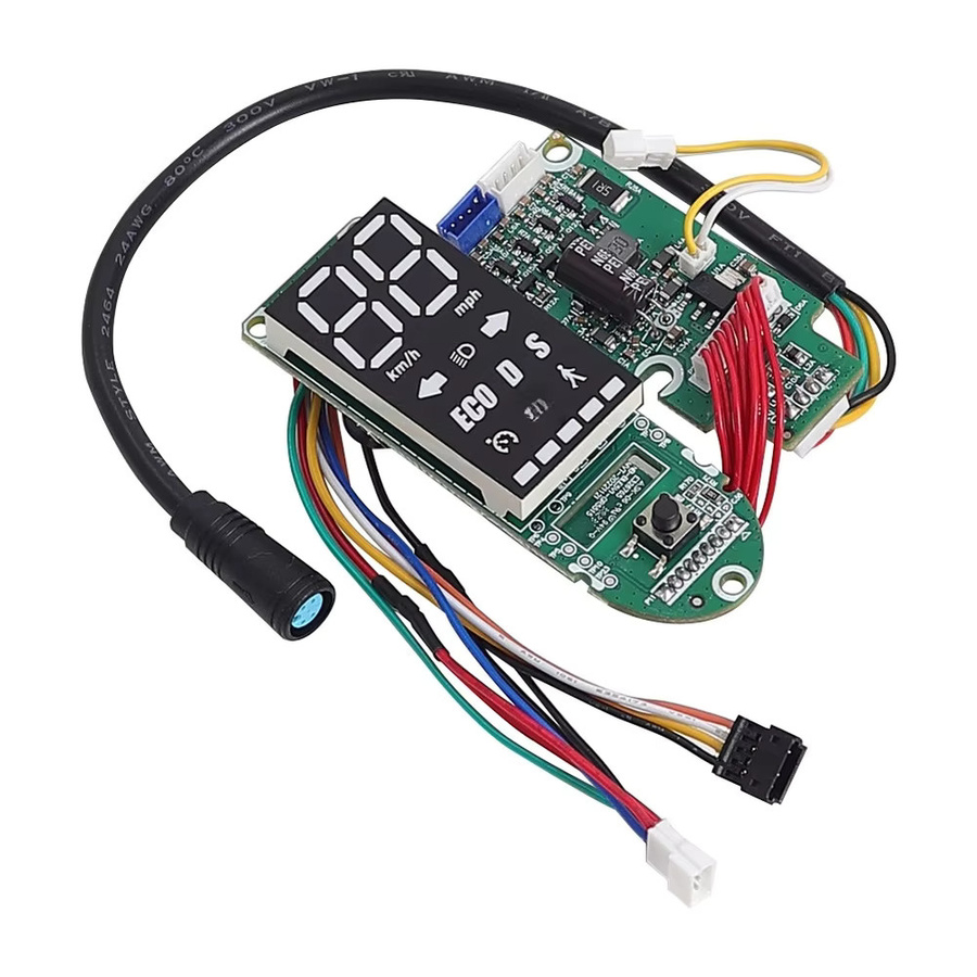 Ninebot F2 Pro Elektroroller Armaturenbrett-Display, wasserdichter Leistungsmonitor in Schwarz und Transparent - Bild 2
