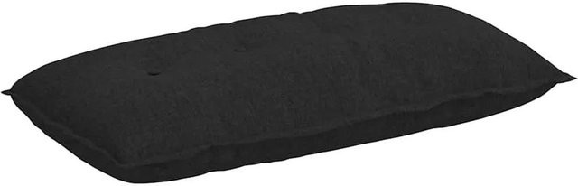 vidaXL Rückenkissen Schwarz mit abnehmbarem Bezug aus Polyester B/H/T: 100 x 50 x 19 cm - Bild 1