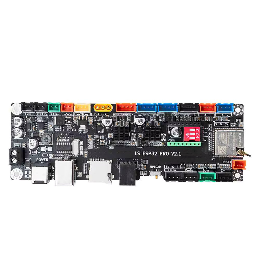 Twotrees MKS LS ESP32 PRO GRBL Controller für Laser und CNC mit WIFI, Bluetooth und Touch Screen in Schwarz - Bild 1