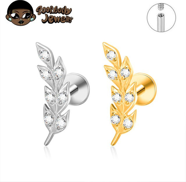 ZOORBODY JEWELRY Piercing Titan, Bicolor, Unisex - Bild 1