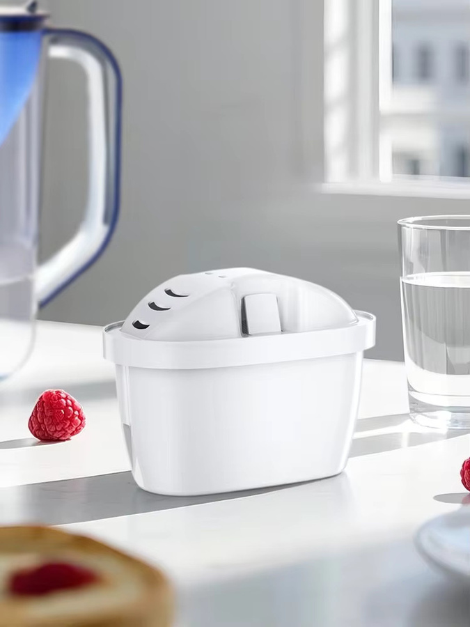 Reimol 6 Wasserfilterkartuschen in Weiß zur Reduzierung von Kalk, Chlor und Verunreinigungen mit Aktivkohlefilter passend für Brita Maxtra Pro Kannen - Bild 5