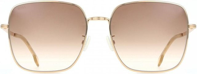 Boss 1613 F Sonnenbrille, Unisex, Vollrand, Square, Metall, Rose Gold, beige - Bild 1