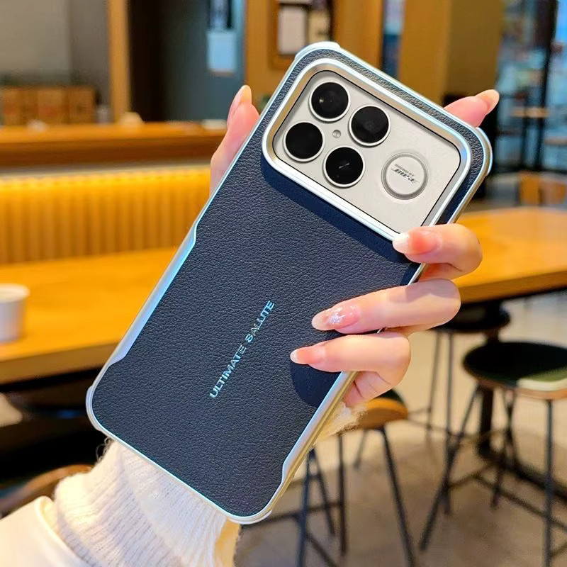 Xiaomi POCO F8 Ultra und POCO F8 Pro Schutzhülle aus Leder in Grün mit Magnetfunktion und Stoßfestigkeit - Bild 2