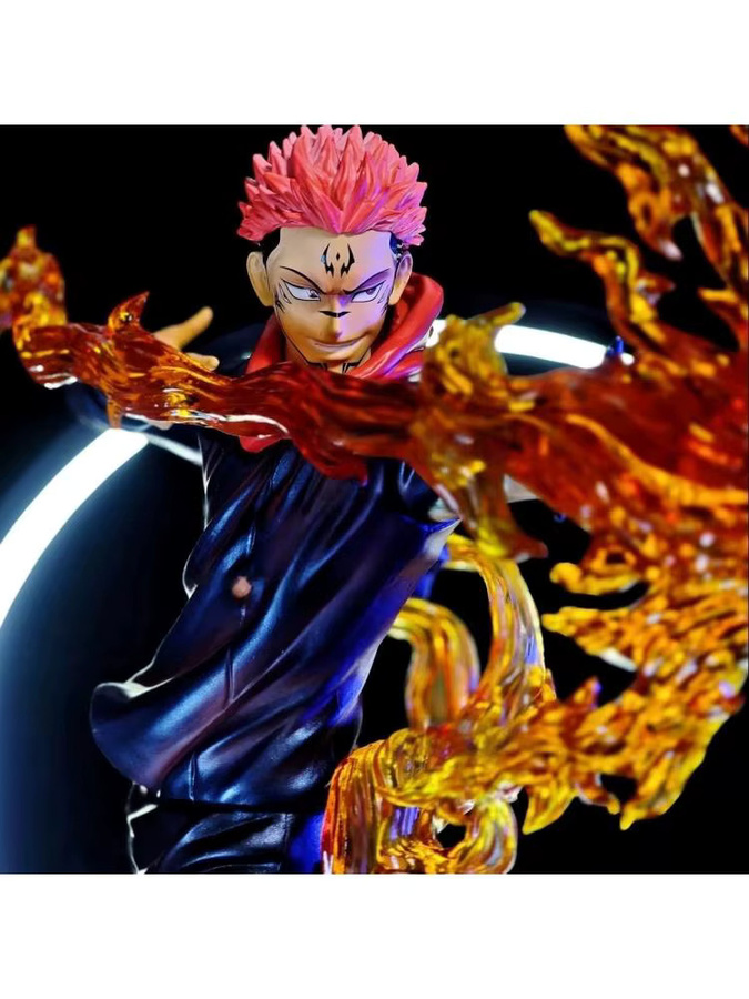 Bandai Jujutsu Kaisen Ryomen Sukuna GK Statue, Actionfigur, 20cm - Bild 3