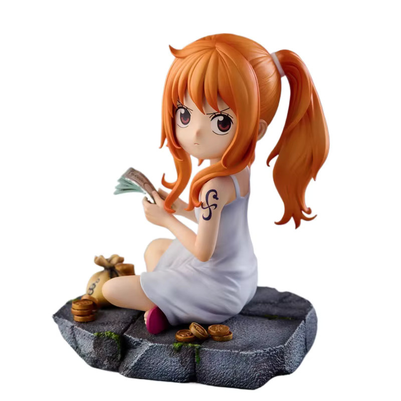 Bandai One Piece Kindheits-Nami Q-Version Actionfigur, Einzelfigur, Kunststoff, Bunt / Mehrfarbig - Bild 3