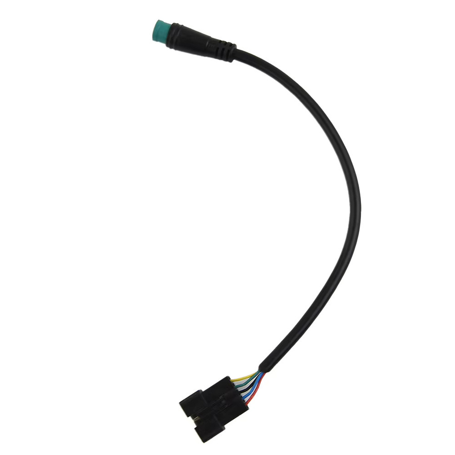 SPORTARC Elektrische Fahrrad Verlängerung Kabel Adapter für KT Display Wasserdicht von KT Meter zu SM, Schwarz, Länge: 19 cm - Bild 2