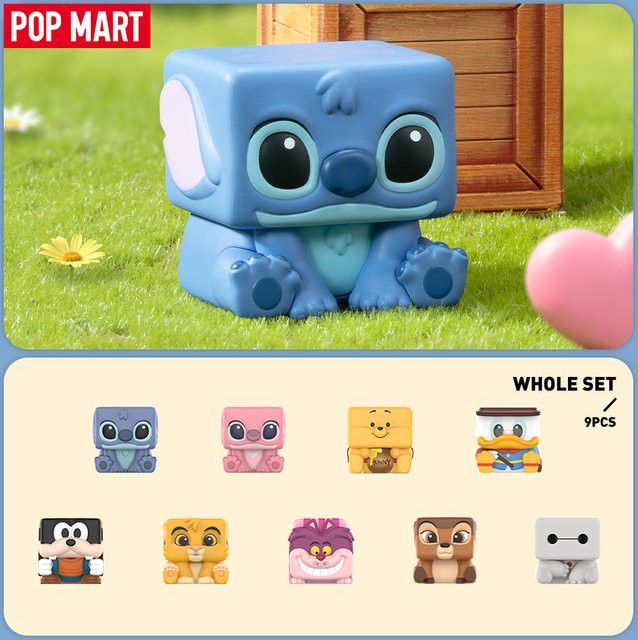 POP MART Disney Classics POP CUBE-3 Serie Blind Box Sammelfiguren Multicolor - Bild 1