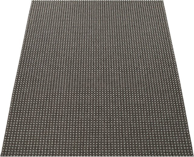 In- & Outdoor-Teppich Warella Anthrazit mit Webmuster, B: 120 cm, T: 170 cm - Bild 1