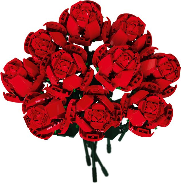 Lupilu Klemmstein-Blumenstrauß Clippys Rosenstrauß, ab 3 Jahre - Bild 1