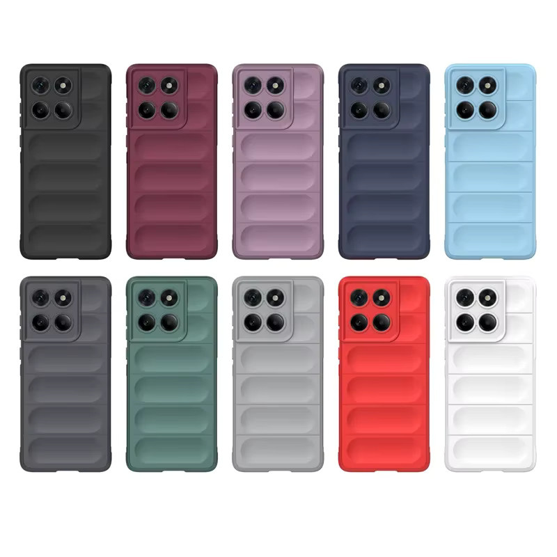 Stoßfeste Silikon-Handyhülle aus TPU für Motorola Edge 40, 50, 60 Ultra, Fusion und Neo Pro 5G in Blau oder Schwarz - Bild 2