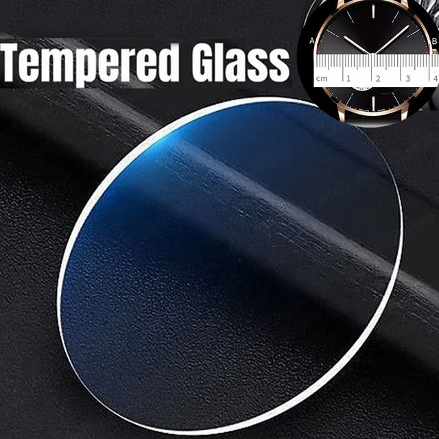 RefitMod Smartwatch-Displayschutz, gehärtetes Glas, 26–46 mm, Unisex - Bild 1