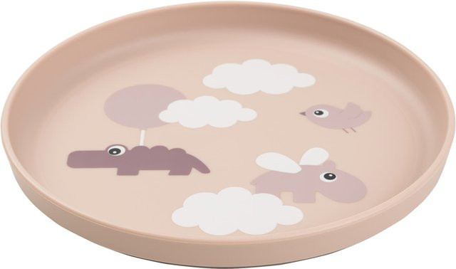 Done By Deer Esslernteller Foodie in Pink aus Polypropylen - Bild 1