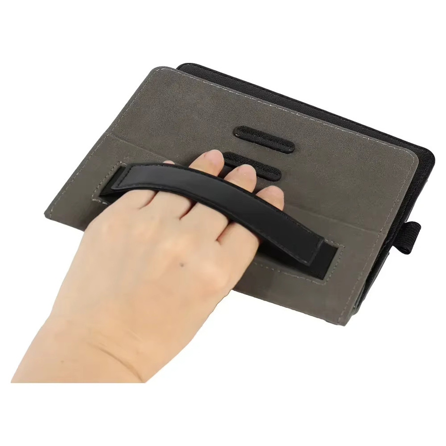 Bigme B7 Abnehmbare Business-Hülle für 7-Zoll-E-Book mit Handschlaufe und 360-Grad-Drehbarer Klappständer-Abdeckung in Schwarz - Bild 6
