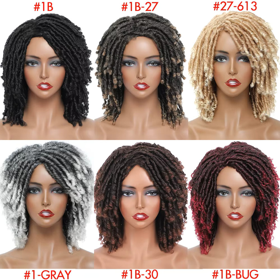 UPJOY Faux Locs Haarperücke, Synthetisch, Ombre, Damen - Bild 2