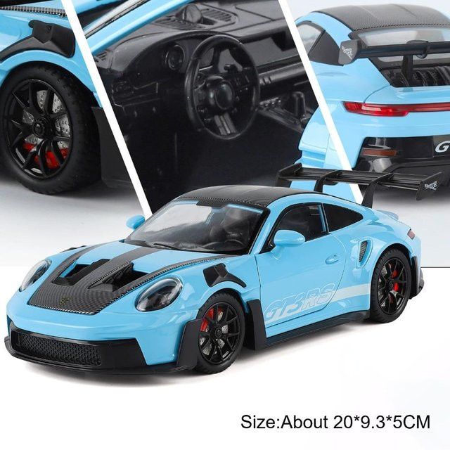 911 GT3 RS Cayenne S Modell, Sportwagen, 1:24, mit Licht und Sound, ab 14 Jahren - Bild 1