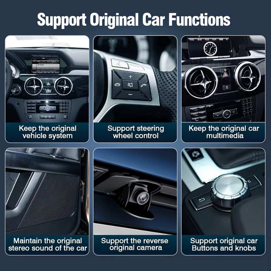AUTOTOP Wireless CarPlay und Android Auto Modul für Mercedes Benz NTG4.5 in Schwarz mit Wi-Fi und Bluetooth - Bild 6