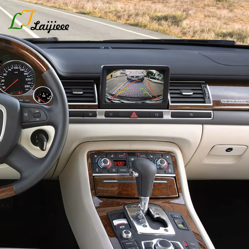LJLAIJIEEE Rückfahrkamera Kit für Audi A8 S8 D3 (2006-2010) mit HD-Front- und Rückansicht in Schwarz - Bild 3