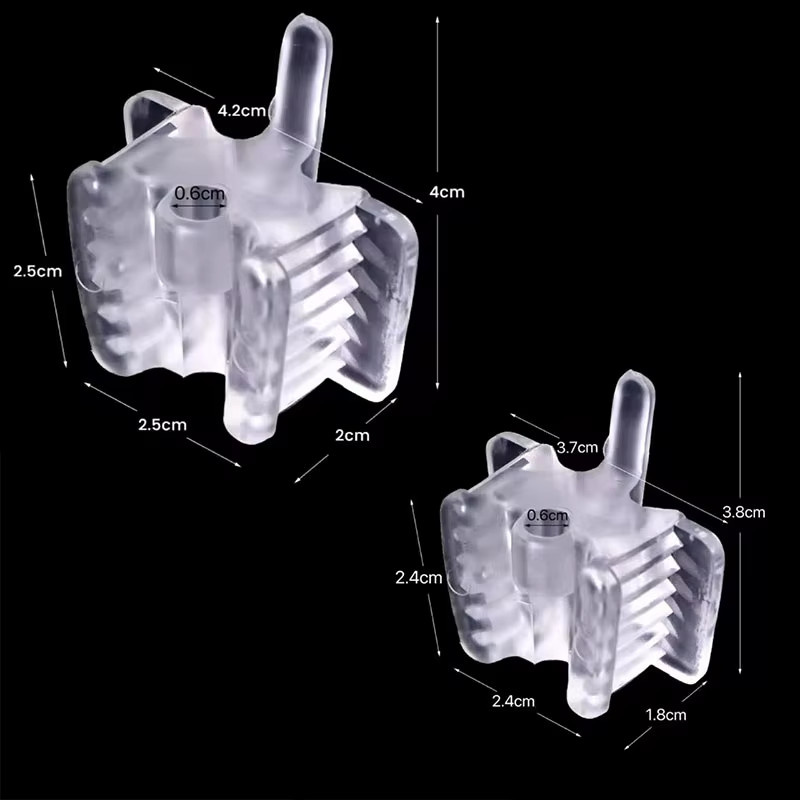 DENTWORLD Dental Biss Block mit Speichel Auswerfer Loch, 5 Stück - Bild 3