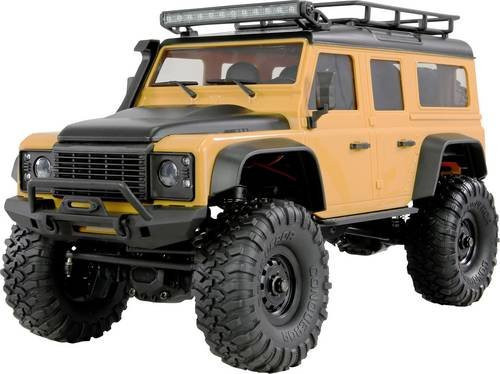 Amewi RC Crawler Mini-D90 AMXRock, ferngesteuertes Auto, 1:16, gelb - Bild 1