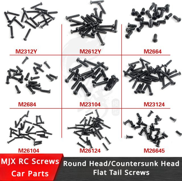 MJX RC Auto Ersatzteile, Komplettes Fahrzeug, Selbstschneidende Schraube Tasche - Bild 1
