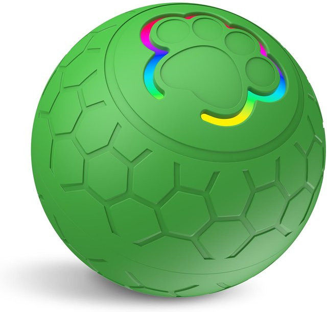 Toys Arts Jolly Ball, interaktiver Spielzeugball für Haustiere, grün - Bild 1