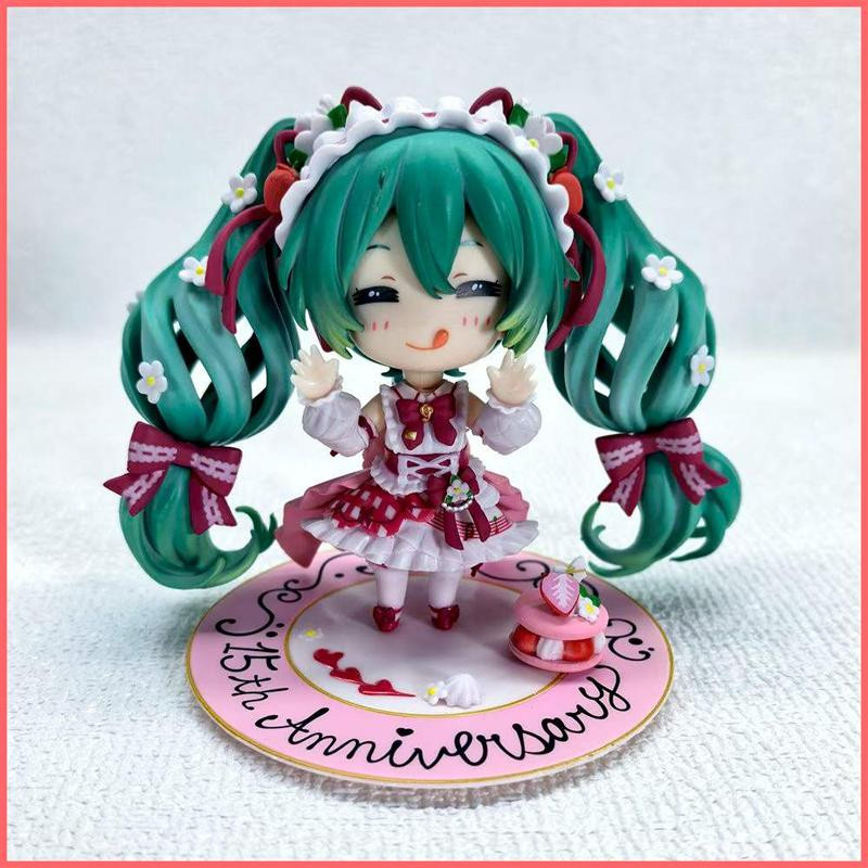 Nendoroid Hatsune Miku Erdbeerkuchen 15. Jubiläumsausgabe #1939 Actionfigur - Bild 3