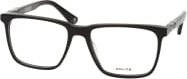 Police VPLL 71 Korrektionsbrille, Vollrand, quadratisch, schwarz, Herren - Bild 1