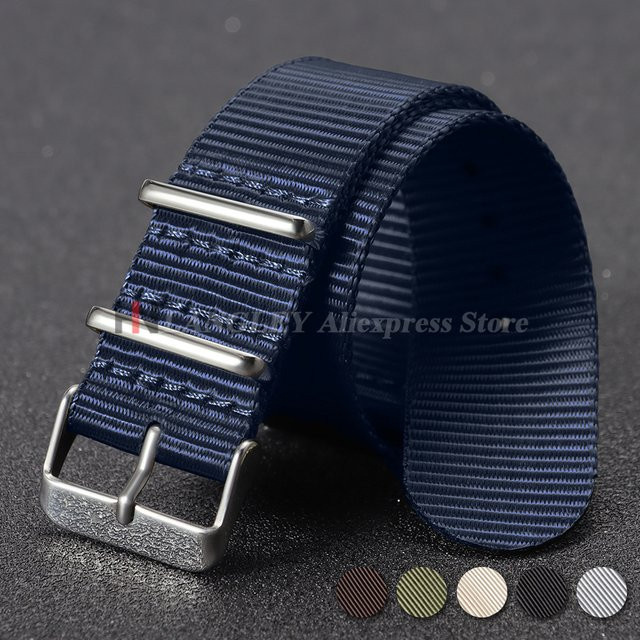 Langley Uhrenarmband Nylon, Textil/NATO, Unisex - Bild 1