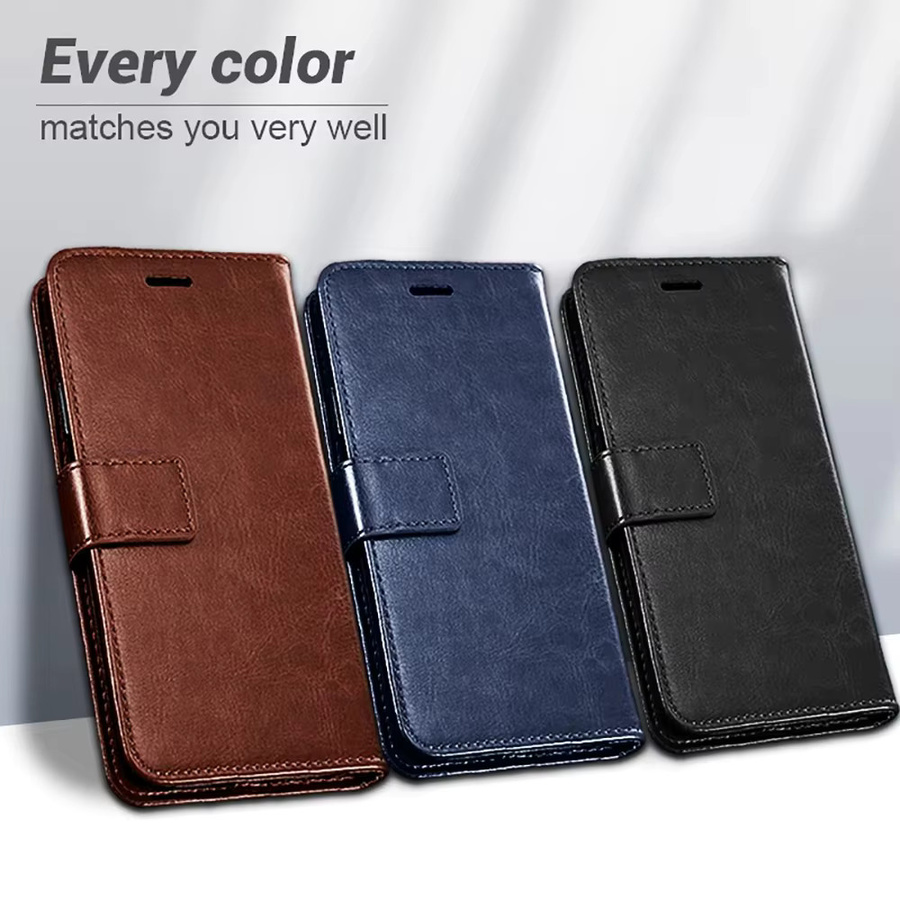 Leder-Brieftasche mit integriertem Kartenfach und magnetischem Buchständer für Xiaomi 17T und 17T Pro 5G in Blau oder Braun - Bild 5